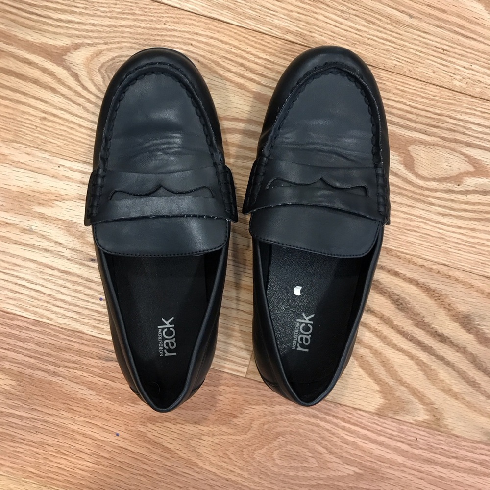 Nordstrom Black loafers
